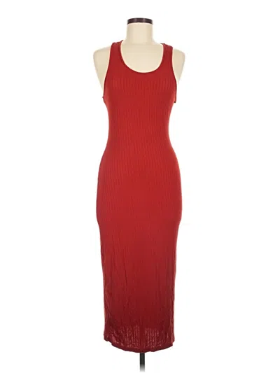 Pre-owned Heart & Hips Casual Dress In Red