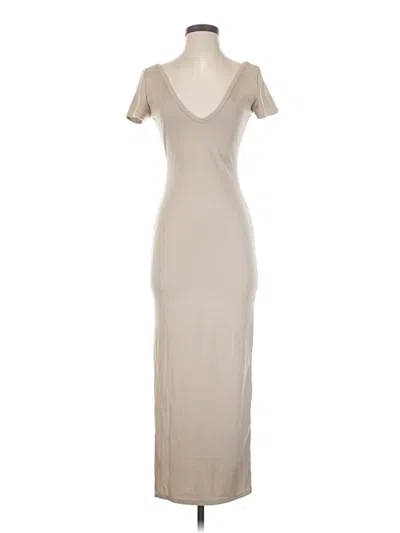 Pre-owned Heart & Hips Casual Dress In Tan