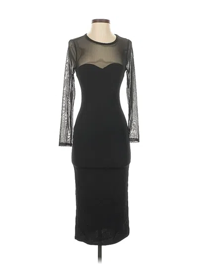 Pre-owned Heart & Hips Cocktail Dress In Black