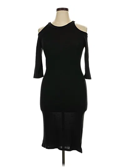Pre-owned Heart & Hips Cocktail Dress In Black