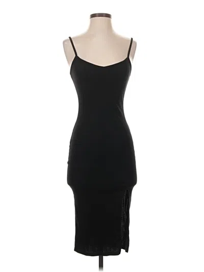 Pre-owned Heart & Hips Cocktail Dress In Black