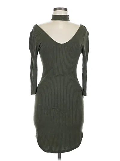 Pre-owned Heart & Hips Cocktail Dress In Gray