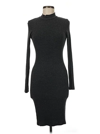 Pre-owned Heart & Hips Cocktail Dress In Gray
