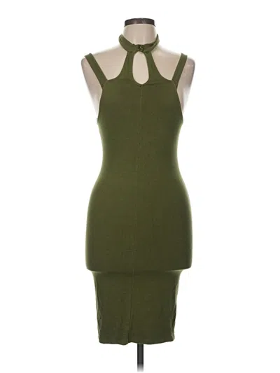 Pre-owned Heart & Hips Cocktail Dress In Green