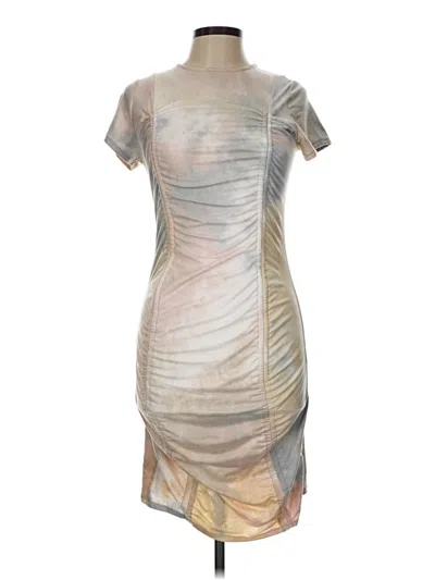 Pre-owned Heart & Hips Cocktail Dress In Silver