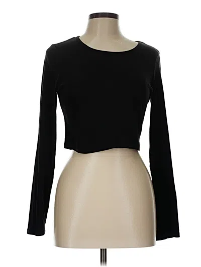 Pre-owned Heart & Hips Long Sleeve T-shirt In Black