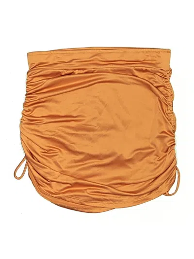 Pre-owned Heart & Hips Skort In Orange