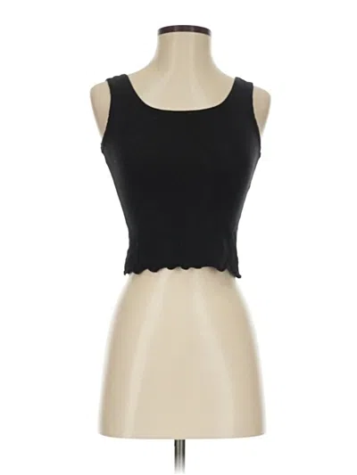 Pre-owned Heart & Hips Tank Top Black Strapless Neckline Tops