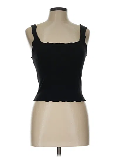 Pre-owned Heart & Hips Tank Top Black Strapless Neckline Tops