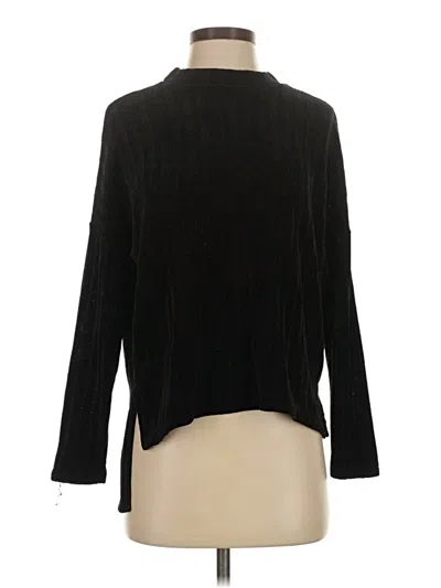 Pre-owned Heart & Hips Turtleneck Sweater In Black