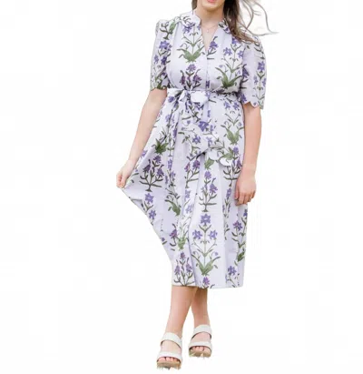 Heart Of Grace Grace Maxi Dress In Iris Lavende In Multi