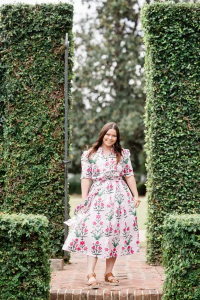 Heart Of Grace Grace Maxi Dress In Rose D' Iris In Multi
