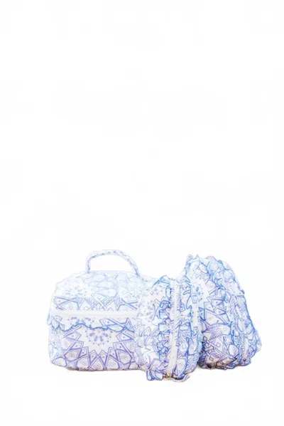Heart Of Grace Women's Cosmetic Bag Set In Lavende Court