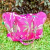 Heart Of Grace Women's Savannah Quilted Zipper Tote Bag In Rain Pink In Multi