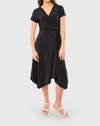 Heart Of Pine Back To Basics Dress In Black In Black