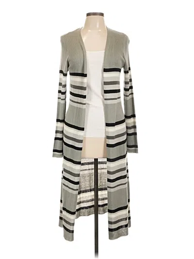 Pre-owned Heart Soul Cardigan Sweater In Gray