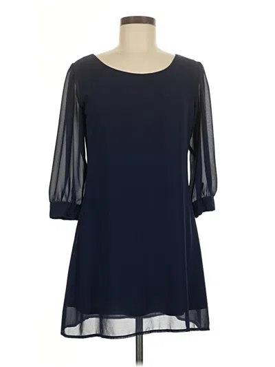 Pre-owned Heart Soul Casual Dress In Blue