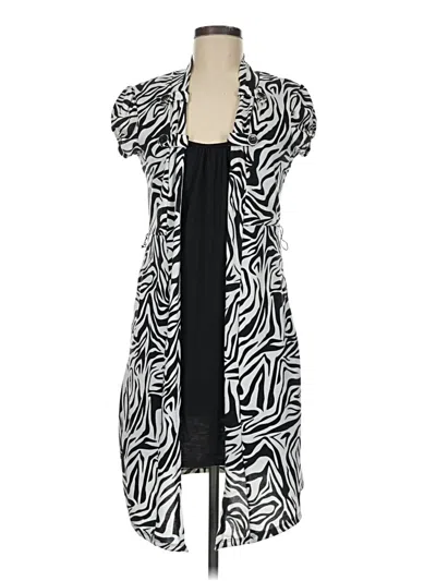 Pre-owned Heart Soul Casual Dress In Silver