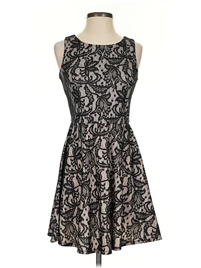 Pre-owned Heart Soul Cocktail Dress In Black