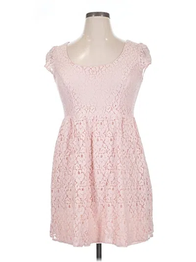 Pre-owned Heart Soul Cocktail Dress In Pink