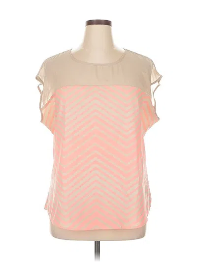 Pre-owned Heart Soul Sleeveless Blouse In Pink