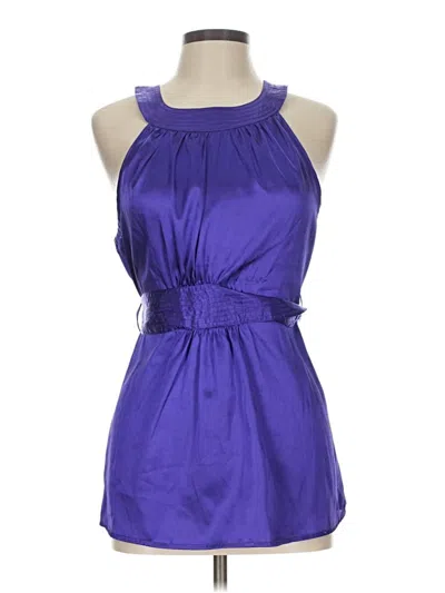 Pre-owned Heart Soul Sleeveless Blouse In Purple