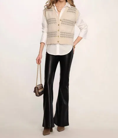 Heartloom Acacia Vest In Ivory In Multi