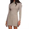 Heartloom Adi Dress In Heather Grey In Gray