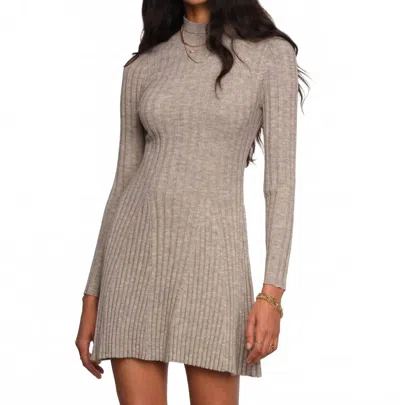 Heartloom Adi Dress In Heather Grey In Gray