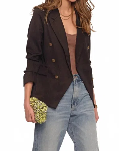 Heartloom Aiden Blazer In Charcoal In Black