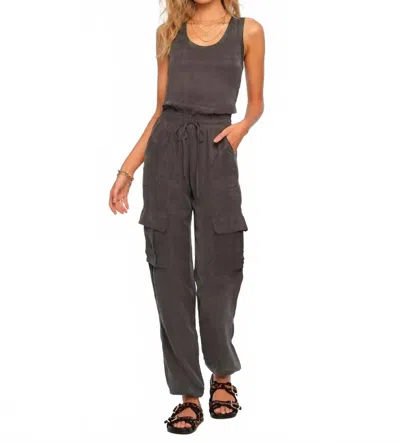 Heartloom Alida Jumpsuit In Jet In Gray