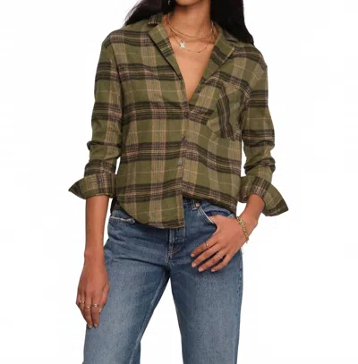 HEARTLOOM AMIRI LONG SLEEVE SHIRT IN KALE