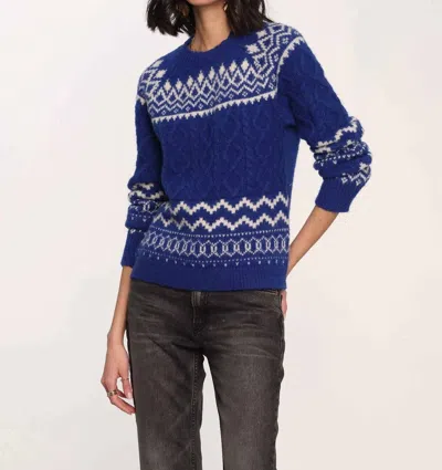 Heartloom Annora Sweater In Cobalt