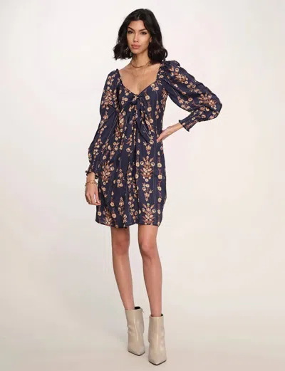 Heartloom Anza Mini Dress In Blue