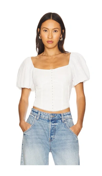Heartloom Arisa Top In 蛋壳白