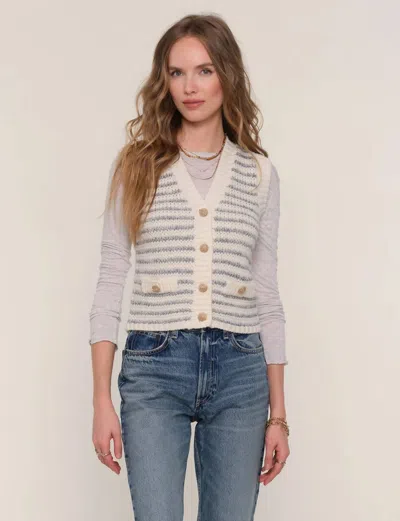 Heartloom Asher Vest In Ivory In Multi