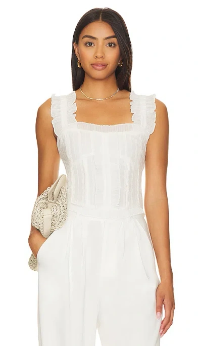 Heartloom Audrina Top In Eggshell