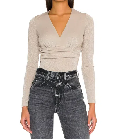 Heartloom Bedford Top In Pewter In Neutral