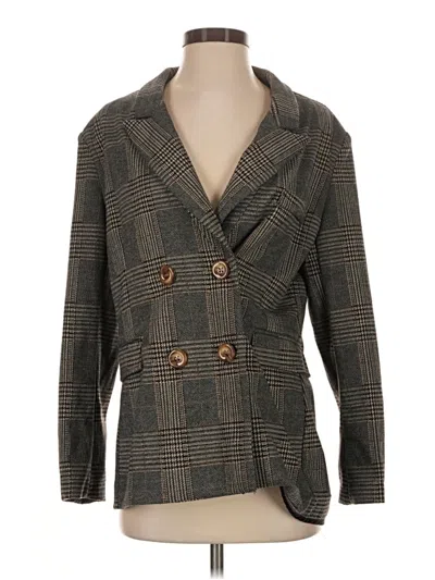 Pre-owned Heartloom Blazer Jacket In Brown