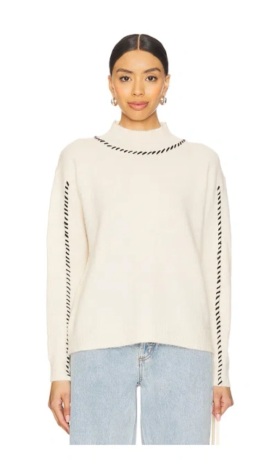 Heartloom Britt Sweater In 象牙白
