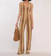 Heartloom Bronte Jumpsuit In Gold