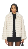 Heartloom Cairo Coat In Metallic