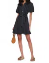 Heartloom Calvin Mini Dress In Black In Black