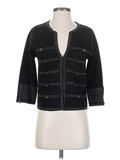 Pre-owned Heartloom Cardigan Sweater In Black