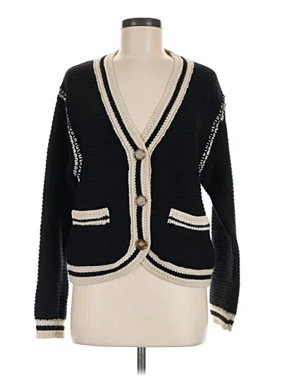 Pre-owned Heartloom Cardigan Sweater In Black
