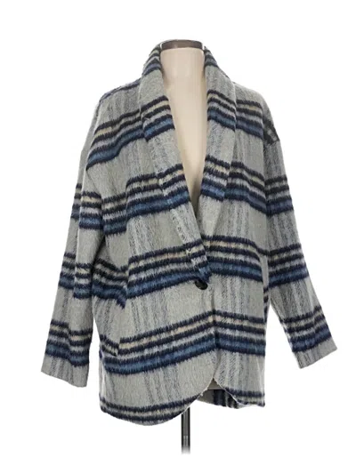 Pre-owned Heartloom Cardigan Sweater In Gray