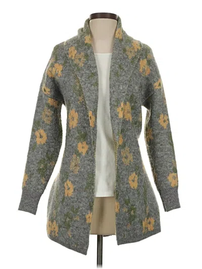 Pre-owned Heartloom Cardigan Sweater In Gray