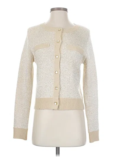Pre-owned Heartloom Cardigan Sweater In Ivory