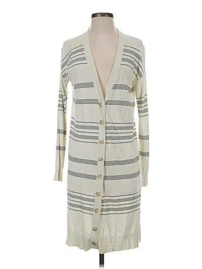 Pre-owned Heartloom Cardigan Sweater In Ivory