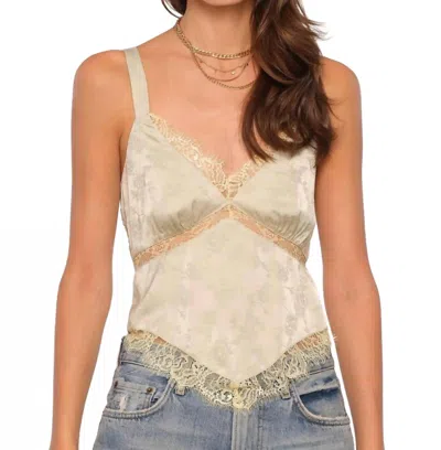 Heartloom Carissa Cami Top In Tea In Neutral